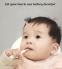 2Pcs Baby Spoons, Feeding Littles, Silicone Pre-Spoon for Kids